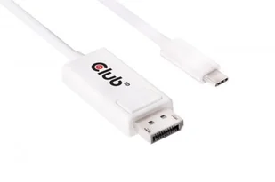 Club3D Club 3D Kabel CAC-1517 (USB 3.1 Typ C Displayport 1.2 UHD 4K 60Hz 1.20 m) CAC-1517 - Kable komputerowe i do monitorów - miniaturka - grafika 5