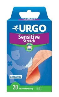 Urgo Sensitive Stretch plastry 20 sztuk - Apteczki i materiały opatrunkowe - miniaturka - grafika 2