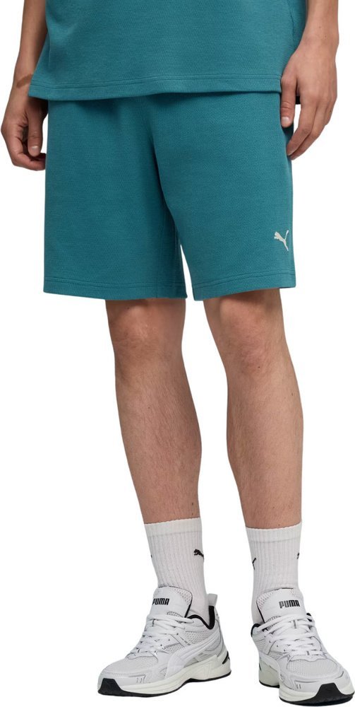 Puma Spodenki męskie Puma ESS Elevated Relaxed zielone 692021 41 L