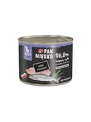 Mokra karma dla kotów - Pan Mięsko Indyk z łososiem (kociak) 200g karma mokra dla kociąt - miniaturka - grafika 1