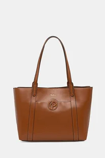 Pepe Jeans torebka kolor brązowy PL031663 - Torebki damskie - miniaturka - grafika 1