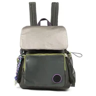 Plecaki - MUNICH Deep Recycled FW25 Backpack C/Khaki, Torby i plecaki damskie, khaki - miniaturka - grafika 1
