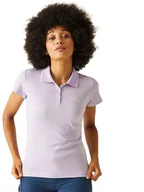 Koszulki sportowe damskie - Regatta Funkcyjna koszulka polo "Maverick V" w kolorze fioletowym - miniaturka - grafika 1
