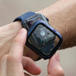 UNIQ etui Nautic Apple Watch Series 4/5/6/SE 44mm biały/white - Etui i futerały do telefonów - miniaturka - grafika 6