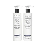Kosmetyki kąpielowe dla dzieci - OsmoWall Zestaw 2 szt. OSMO BABY CARE BABY BABY BATHO szampon dla dzieci i niemowląt, delikatna formuła przeciw łezom, z żelem aloesowym z ekologicznego rolnictwa. Testowany dermatologicznie. 2 x 250 - miniaturka - grafika 1