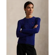 Swetry damskie - POLO RALPH LAUREN Sweter JULIANNA Slim Fit - miniaturka - grafika 1