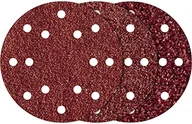 Materiały ścierne - Wolfcraft Krążki ścierne samoprzyczepne korund śr. 150 mm granulacja 40, 80, 120 (10szt.) 8404000 - miniaturka - grafika 1