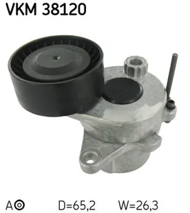 Rolka napinacza, pasek klinowy wielorowkowy SKF VKM 38120 - Rolki i napinacze - miniaturka - grafika 1