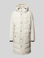 Kurtki męskie - Płaszcz pikowany z kapturem - miniaturka - grafika 1