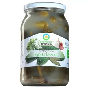 Bio Food OGÓRKI KISZONE BIO 700 g - Zdrowa żywność - miniaturka - grafika 1