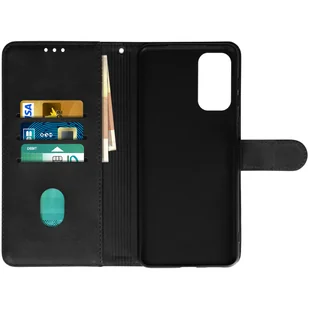 Etui Folio do Samsunga Galaxy M52 5G z funkcją Card Holder w kolorze czarnym - Etui i futerały do telefonów - miniaturka - grafika 1
