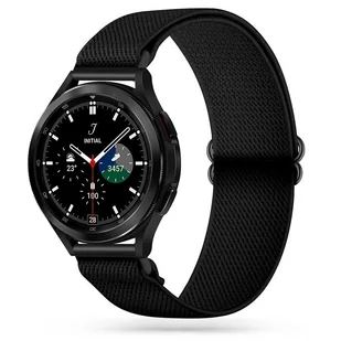 Tech-Protect Pasek Mellow do Galaxy Watch 4 40 / 42 / 44 / 46 mm Black - Akcesoria do smartwatchy - miniaturka - grafika 1