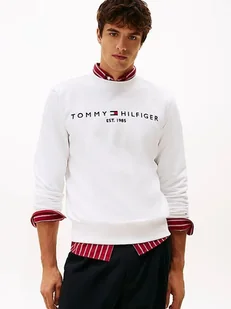 felpa uomo tommy hilfiger mw0mw11596ybr white - Bluzy męskie - miniaturka - grafika 1