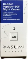 Kremy do twarzy - Yasumi Copper Peptide+EGF peptydowy krem do twarzy na noc, 30 ml - miniaturka - grafika 1
