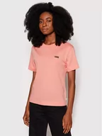 Koszulki i topy damskie - Vans T-Shirt Junior V VN0A4MFL Różowy Boxy Fit - miniaturka - grafika 1