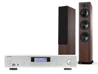Zestawy stereo - Rotel A12 MkII (srebrny) + Tesi 6 (mokka) - miniaturka - grafika 1