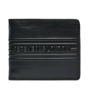 Portfel męski Pepe Jeans PM070386 Czarny - Portfele - miniaturka - grafika 1