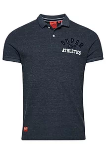 Superdry Polo Haft Bluza męska, Marl Marl, XXL - Bluzy męskie - miniaturka - grafika 1