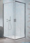 Kabiny prysznicowe - Brilis Alienta C kabina kwadratowa 80x80 szkło przejrzyste 10238080-01-01 - miniaturka - grafika 1