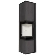 Piece wolnostojące - Piec stalowy TORA/L 8 kW fi 150 NATURALI PIETRA DI SAVOIA ANTRANCITE - miniaturka - grafika 1