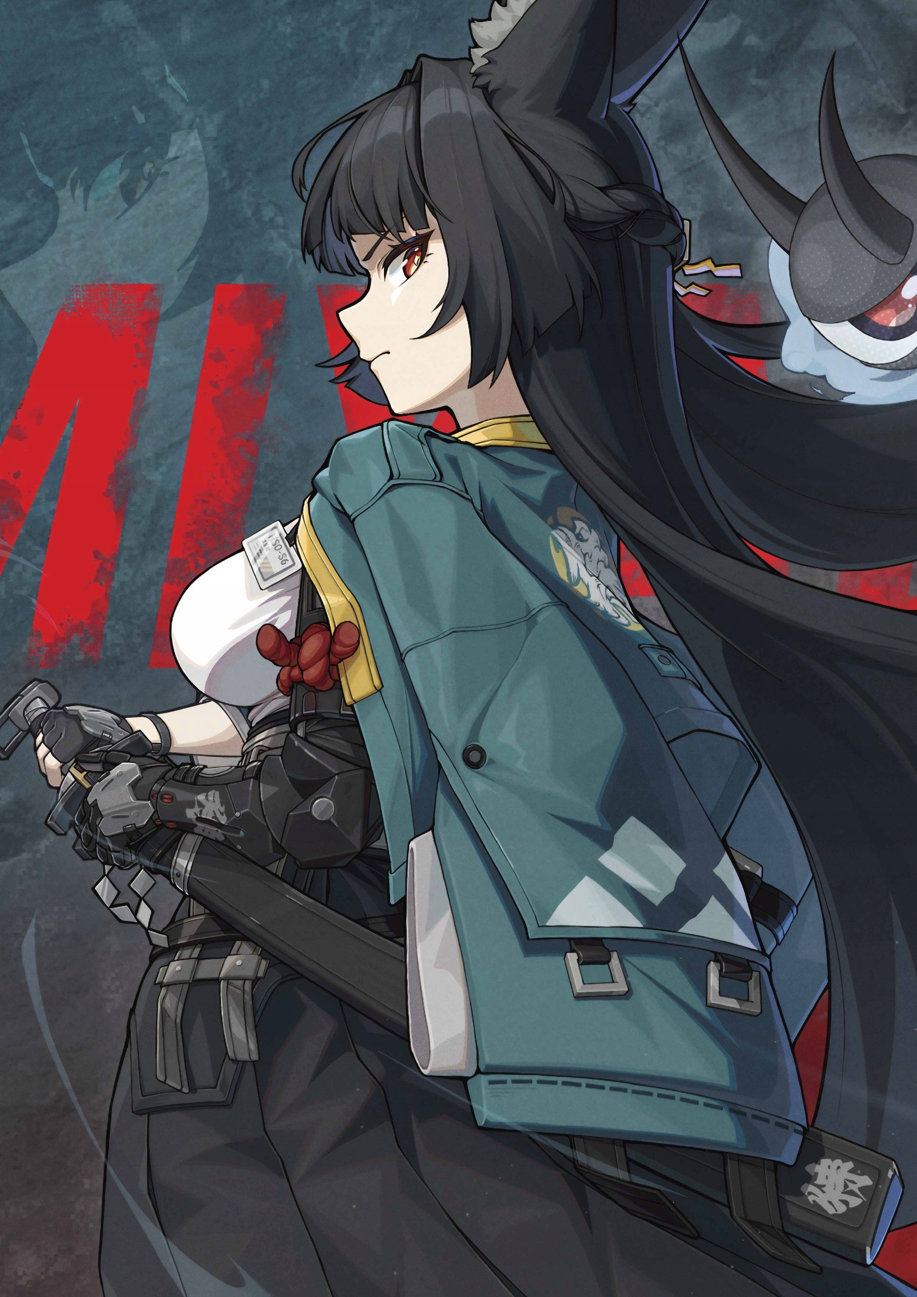 Plakat A3 Zenless Zone Zero Zzz Anime Gra Hoshimi Miyabi