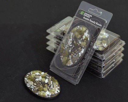 Gamers Grass Gamers Grass: Bases Oval - Winter 105 mm 1 szt.