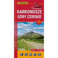 Atlasy i mapy - Wydawnictwo Compass Mapa Karkonosze Góry Izerskie skala 1:35000 praca zbiorowa - miniaturka - grafika 1