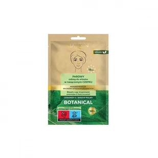 Botanical parowy zabieg w nasączonym czepku Ceramidy & Skrzyp Polny 35ml - Odżywki do włosów - miniaturka - grafika 1
