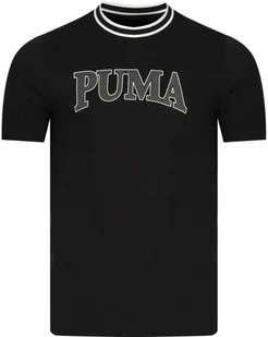Koszulka męska PUMA - SQUAD Graphic Tee 678967-01 t-shirt CZARNY - Koszulki męskie - miniaturka - grafika 1