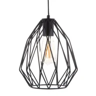 Lampy sufitowe - Beliani Lampa wisząca Lampa wisząca metalowa czarna MAGRA 78656 - miniaturka - grafika 1