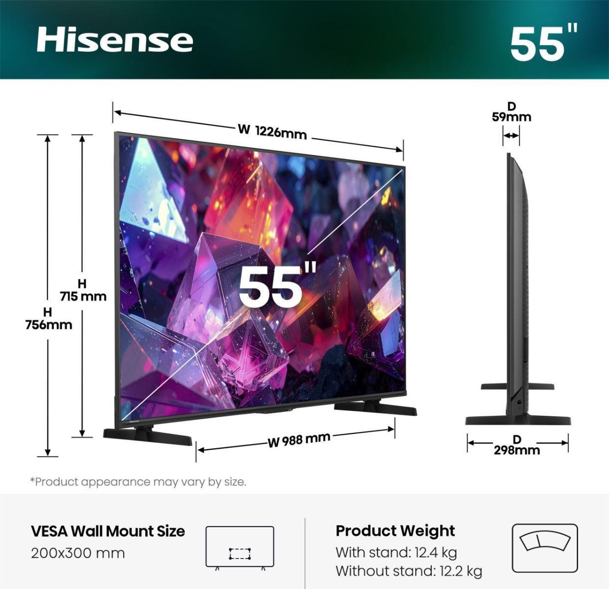 HISENSE QLED 55E7S PRO