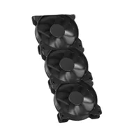 Akcesoria do komputerów stacjonarnych - WENTYLATOR 120 x 120 mm molex 3pin czarny bez podśwetlenie basic FORNAX Gembird - miniaturka - grafika 1