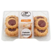 Inne pieczywo - Carrefour Targ Świeżości Ciasteczka karbowane z marmoladą 200 g - miniaturka - grafika 1