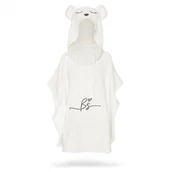 Okrycia kąpielowe dla dzieci - Ponczo bambusowe Miś Ecru, BabySteps - miniaturka - grafika 1