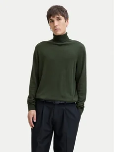 Jack&Jones Golf Emil 12157417 Zielony Regular Fit - Swetry męskie - miniaturka - grafika 1