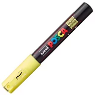 Markery permanentne - Uni Marker Posca PC-1M z farbą plakatową pastelowy-żółty MAP.572 - miniaturka - grafika 1