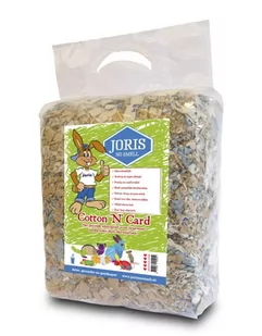 JORIS JORIS Ściółka bawełniana z dod. kartonów 10l [Joris 07] - Podłoże dla gryzoni - miniaturka - grafika 1