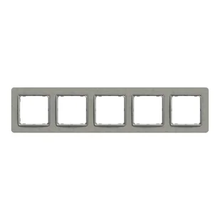 Ramka pięciokrotna Beton SEDNA DESIGN SCHNEIDER ELECTRIC - Wyłączniki światła i elektryczne - miniaturka - grafika 1