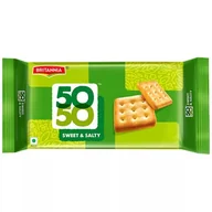 Krakersy - Krakersy słodko słone 50/50 Britannia 62g - miniaturka - grafika 1