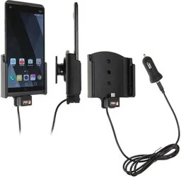 Uchwyt do LG V20 z wbudowanym kablem USB oraz ładowarką samochodową - Uchwyty samochodowe do telefonów - miniaturka - grafika 1