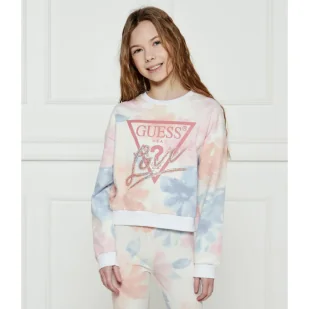 Guess Bluza Regular Fit - Bluzy dla dziewczynek - miniaturka - grafika 1