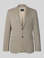 Marynarki męskie - Marynarka na 2 guziki o kroju slim fit z kieszenią z patką - miniaturka - grafika 1