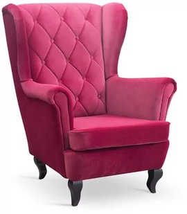 Fotel uszak Lily Classic w stylu skandynawskim - Fotele - miniaturka - grafika 1