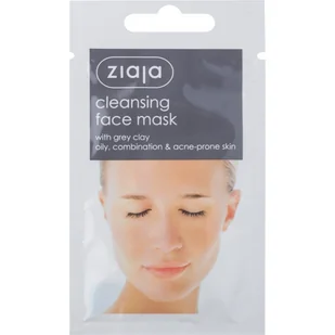 Ziaja LTD. Z.P.L. SP. Z 0.0. Maseczka z G. Szara oczysz 7ml 7043353 - Maseczki do twarzy - miniaturka - grafika 1