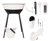 Wanienki dla dzieci - LUMA Zestaw kąpielowy 8 elem. Silk Oat - miniaturka - grafika 1