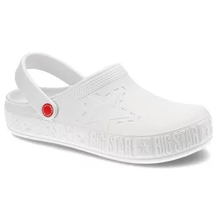 Big Star, Klapki, II275003 Biały, rozmiar 38 - Moda i Uroda OUTLET - miniaturka - grafika 1