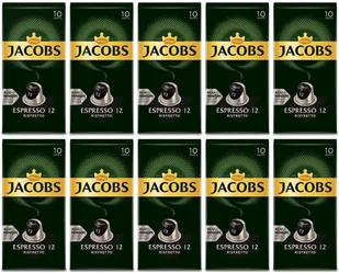 Kapsułki Jacobs do Nespresso Espresso 12 Ristretto 100 szt - Kawa w kapsułkach i saszetkach - miniaturka - grafika 1