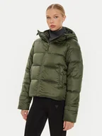 Kurtki damskie - Helly Hansen Kurtka puchowa Essence Down 53818 Zielony Regular Fit - miniaturka - grafika 1