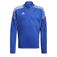 Swetry damskie - adidas Unisex dziecięcy sweter Con21 Tr Top Y niebieski Niebieski (team royal blue)/Bia?y 5 Lat - miniaturka - grafika 1
