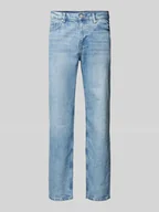 Spodnie męskie - Jeansy o kroju straight fit Essentials - miniaturka - grafika 1